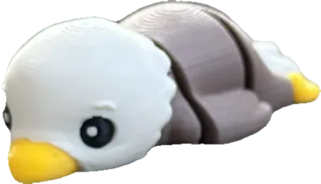 Bald Eagle — bendy toy