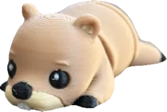 Beaver — bendy toy