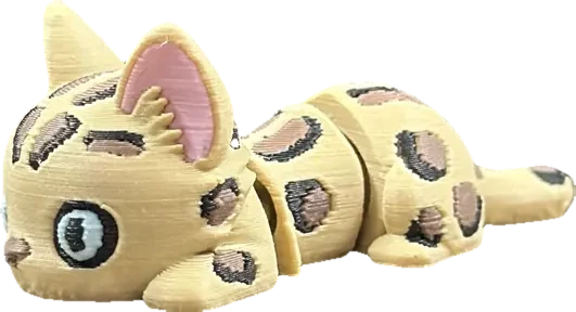 Bengal Cat — bendy toy