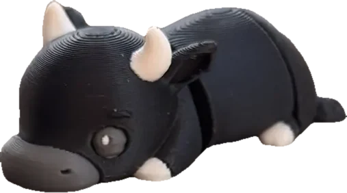 Black Bull — bendy toy