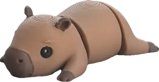 Capybara — bendy toy