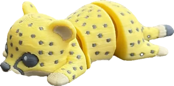 Cheetah — bendy toy