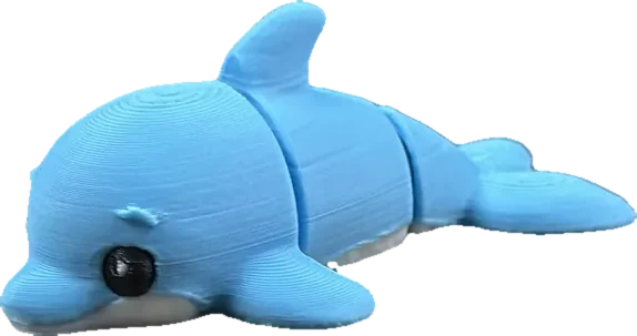 Dolphin — bendy toy