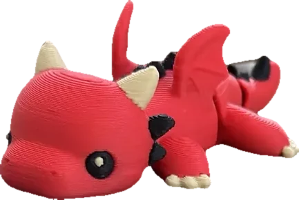 Dragon — bendy toy
