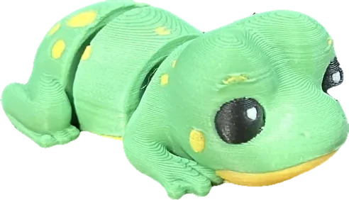 Frog — bendy toy
