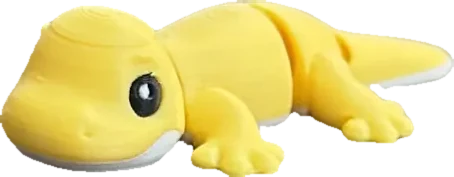 Gecko — bendy toy