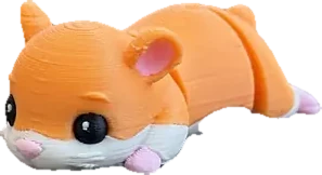 Hamster — bendy toy