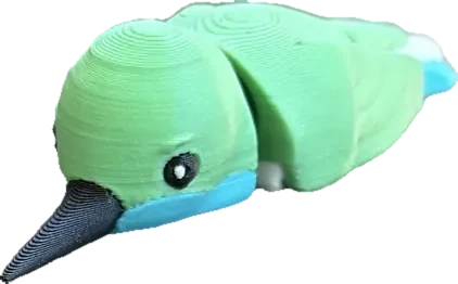Hummingbird — bendy toy