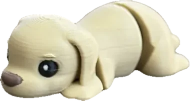 Labrador — bendy toy