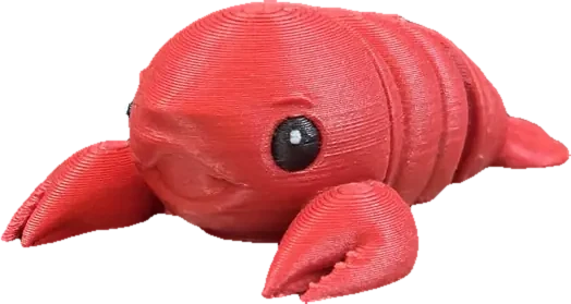 Lobster — bendy toy