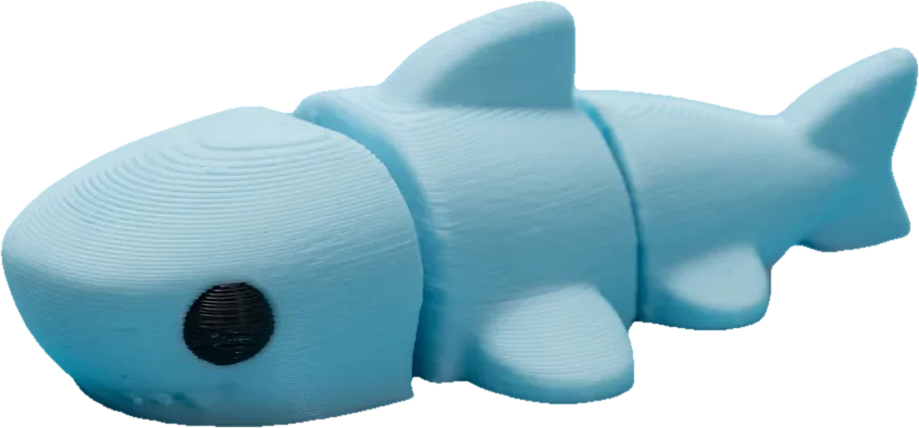 Mini Shark — bendy toy