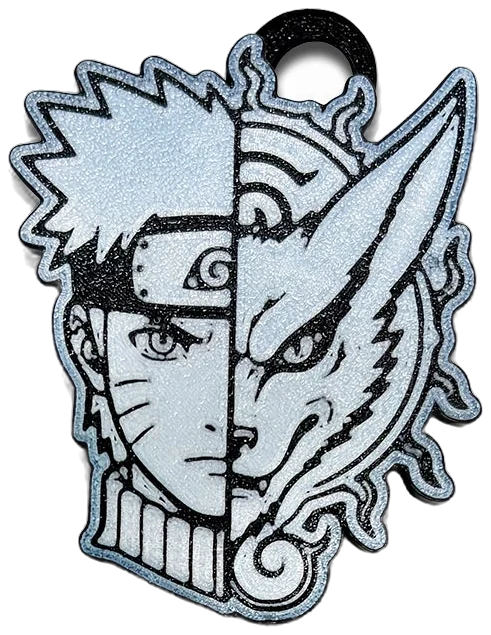 Naruto & Kurama Keychain