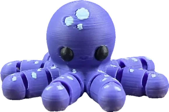 Octopus — bendy toy