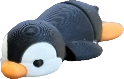 Penguin — bendy toy
