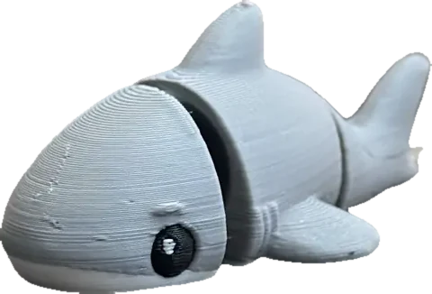 Shark — bendy toy