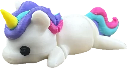 Unicorn — bendy toy