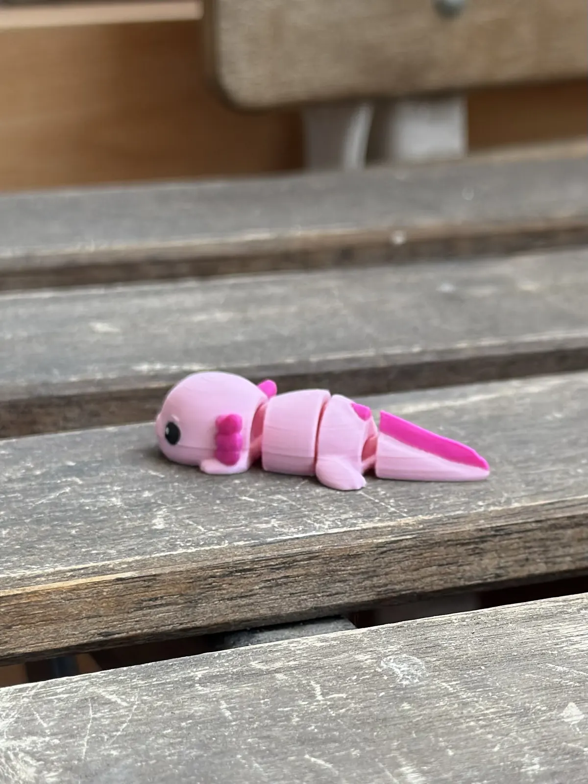Axolotl — our photo of the real toy