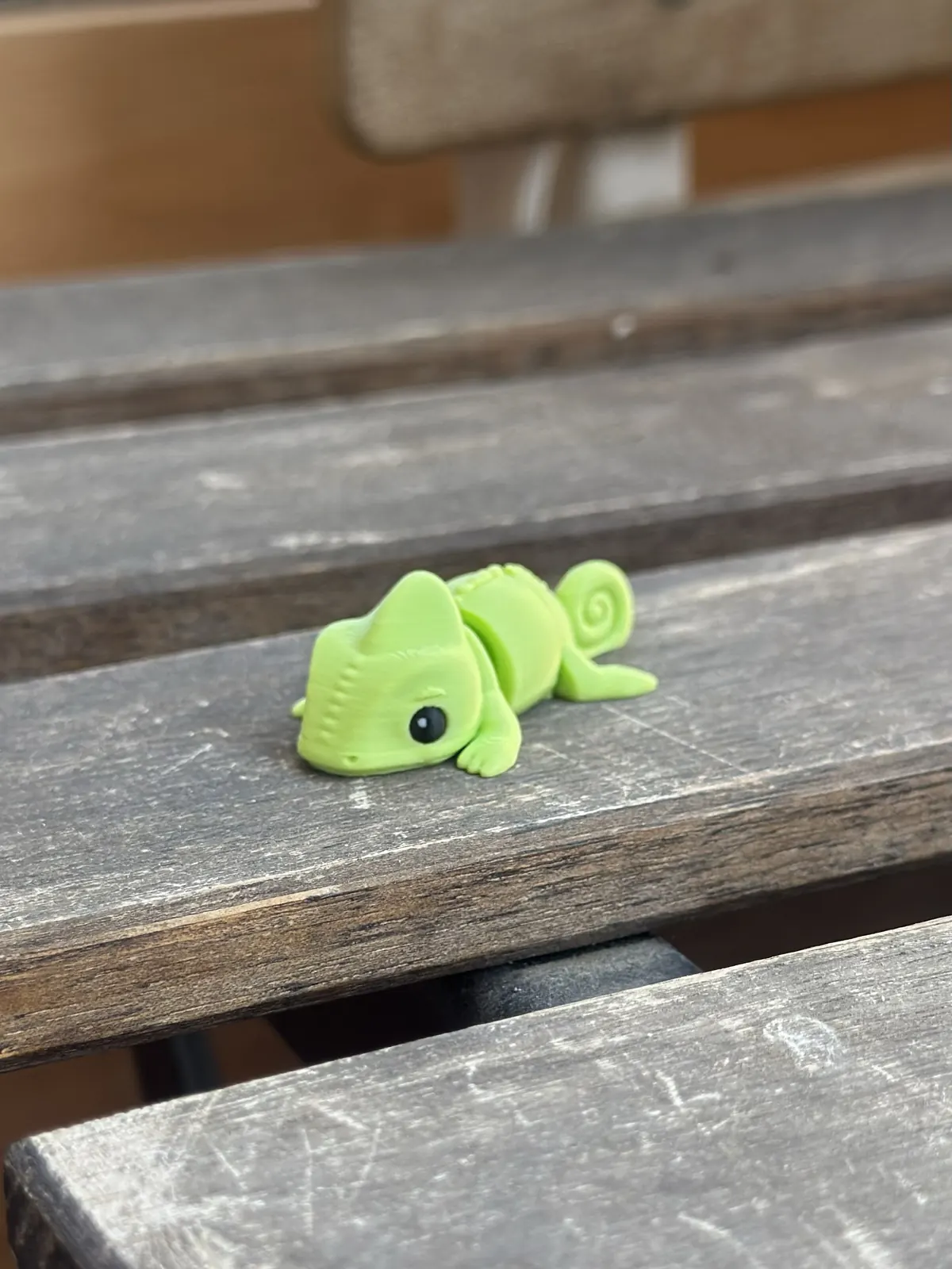 Chameleon — our photo of the real toy