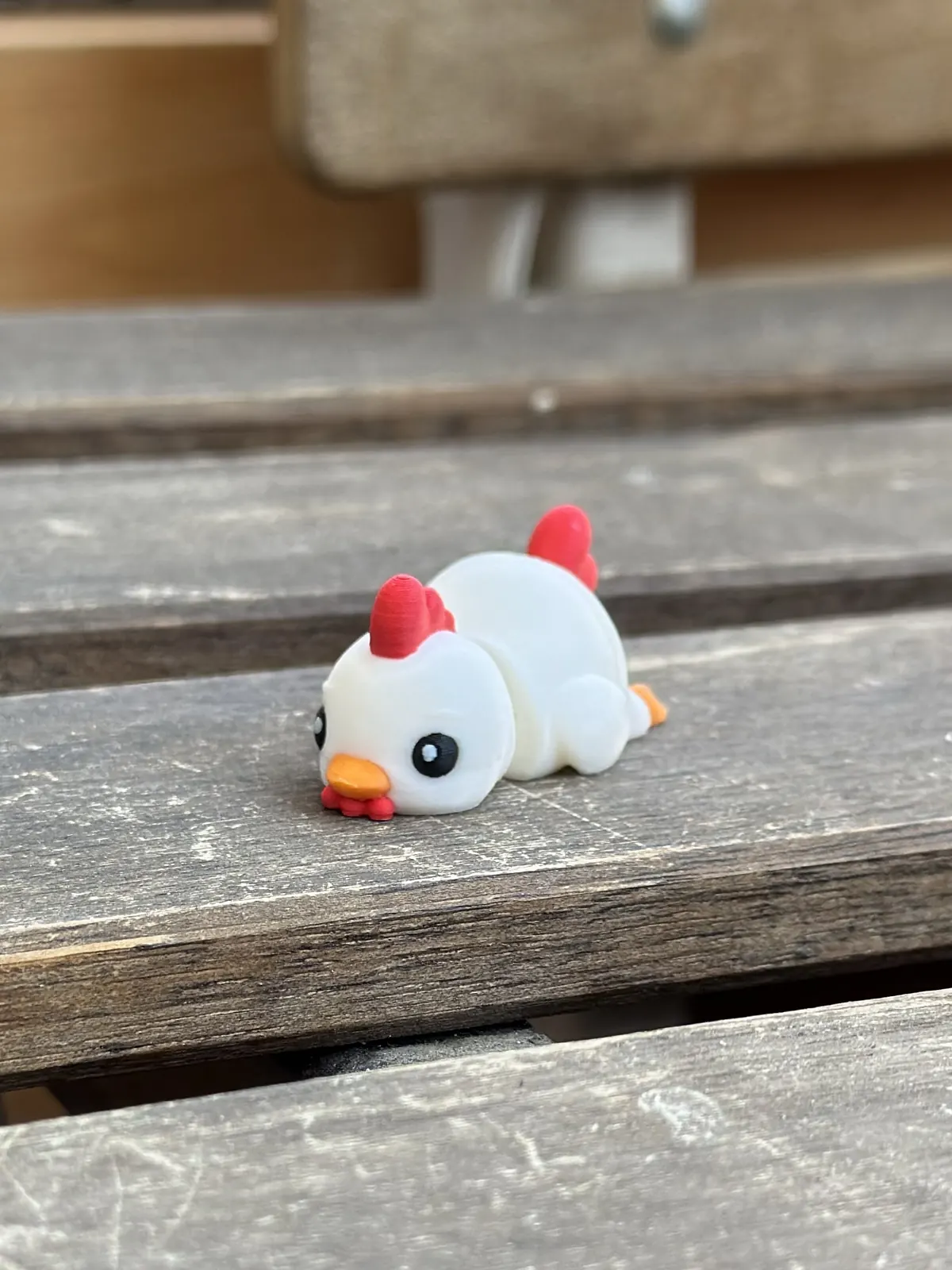 Chicken — our photo of the real toy