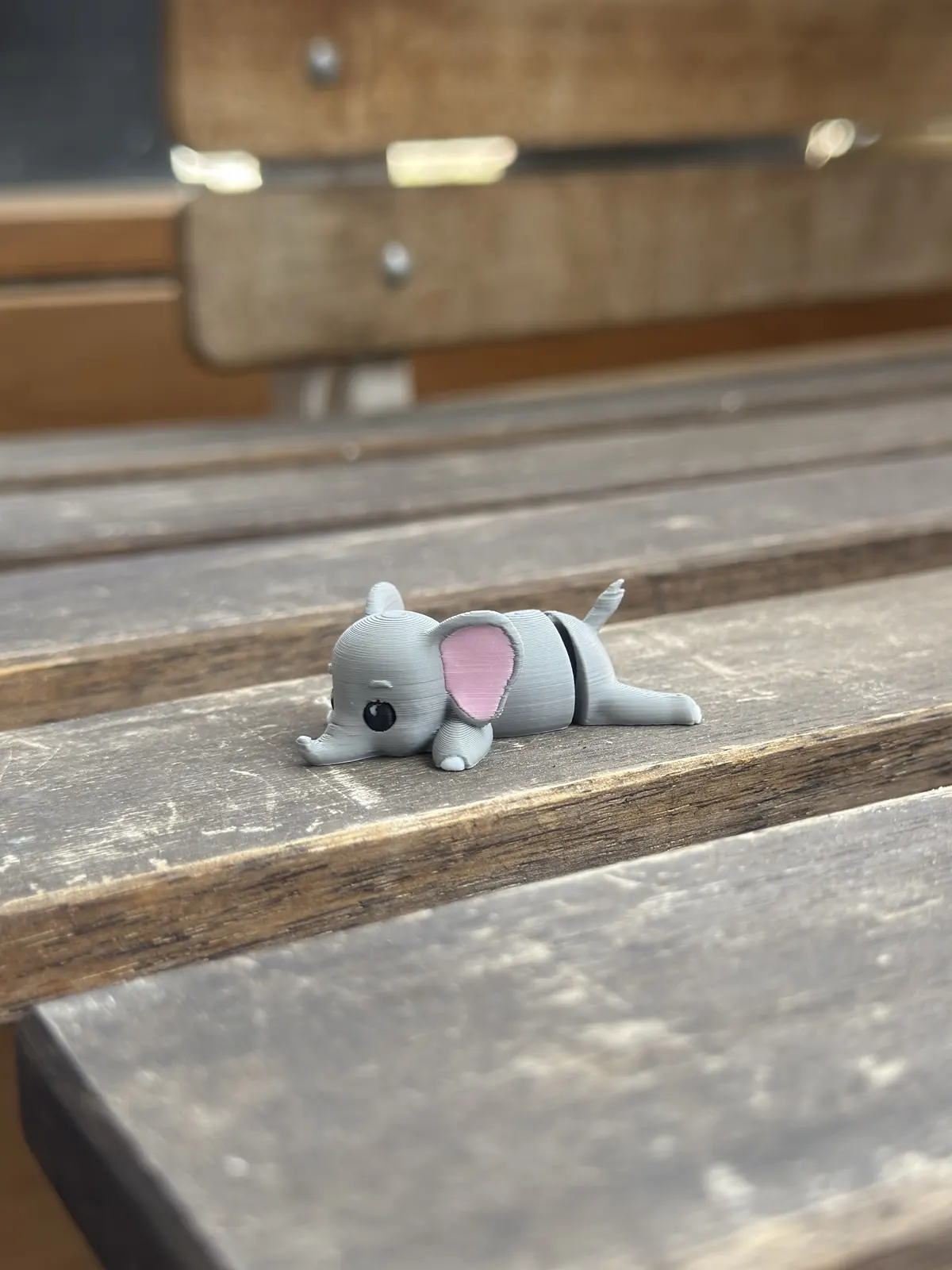 Elephant — our photo of the real toy