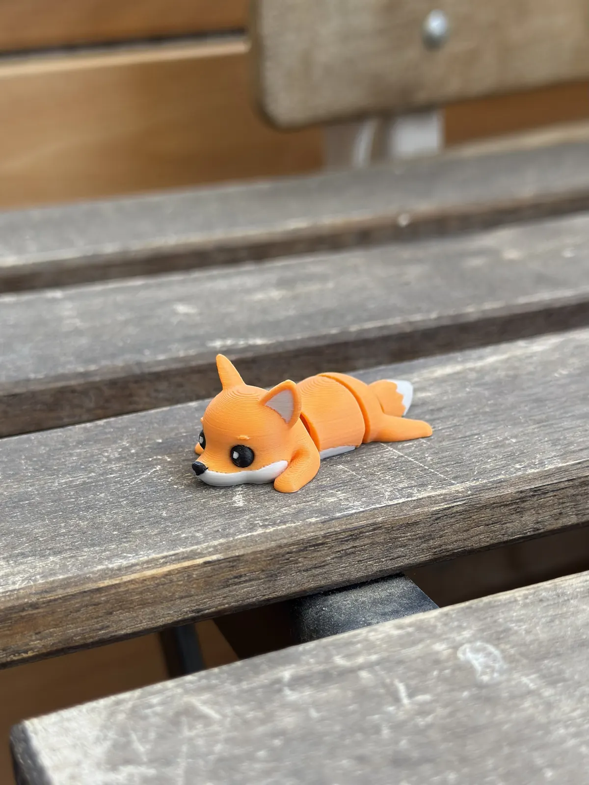 Fox — our photo of the real toy