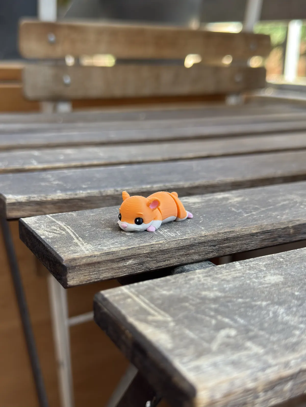 Hamster — our photo of the real toy