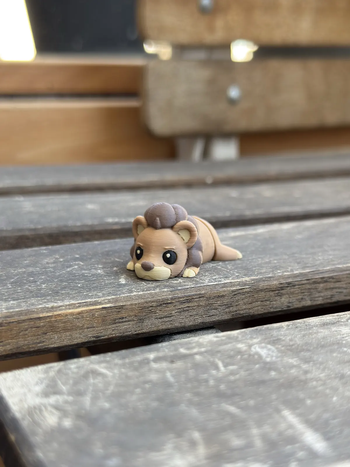 Lion — our photo of the real toy