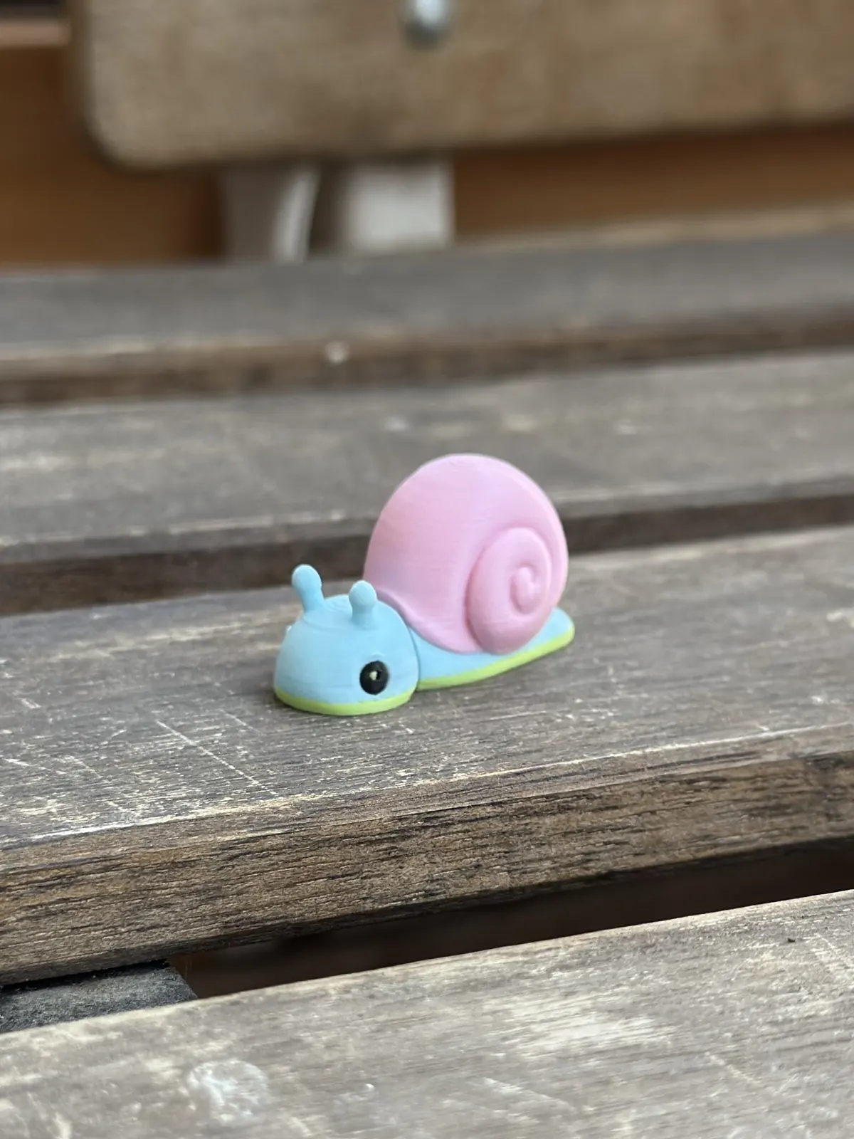 Snail — our photo of the real toy