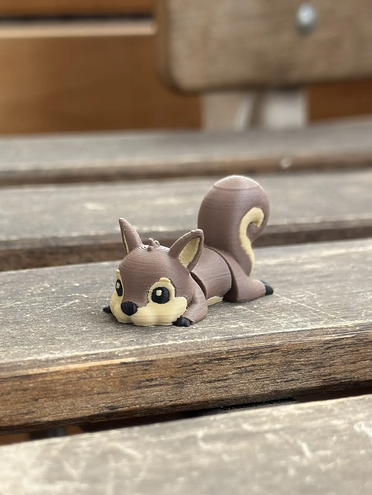 Squirrel — our photo of the real toy