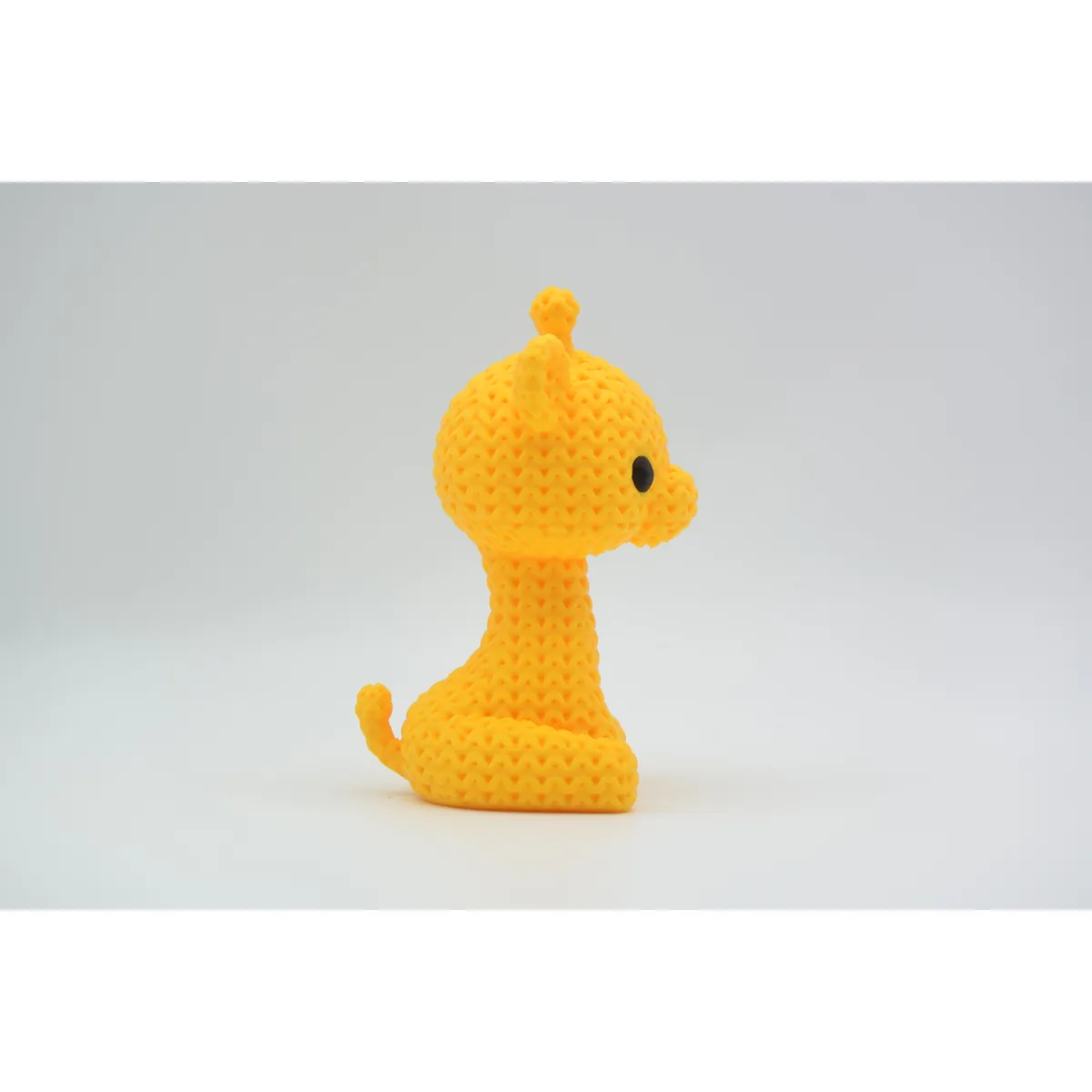Knitted Giraffe — close up