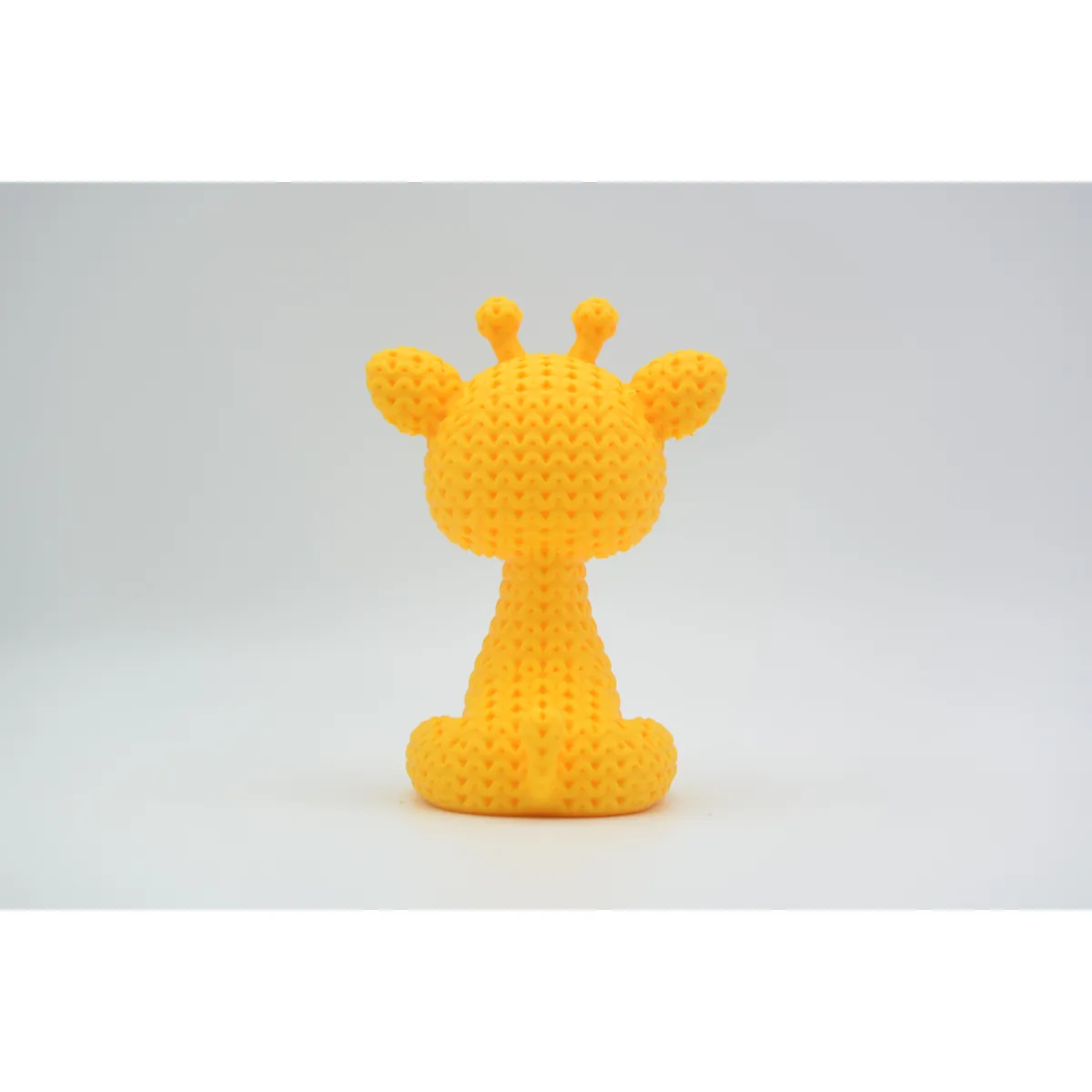Knitted Giraffe — close up
