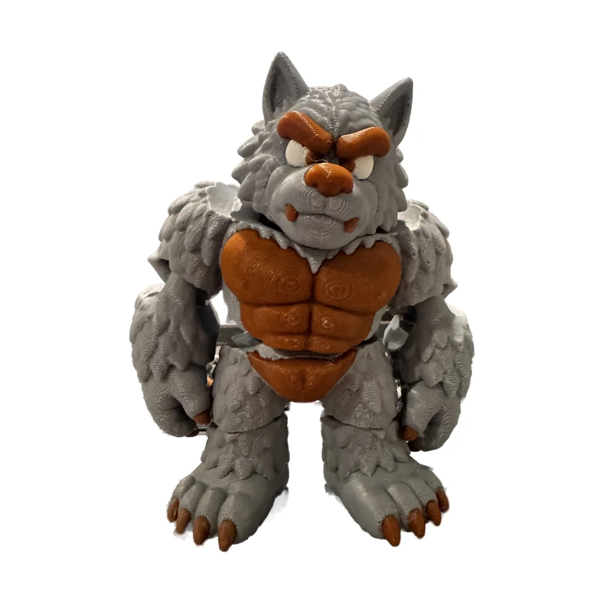 Flexi Mini Werewolf — close up