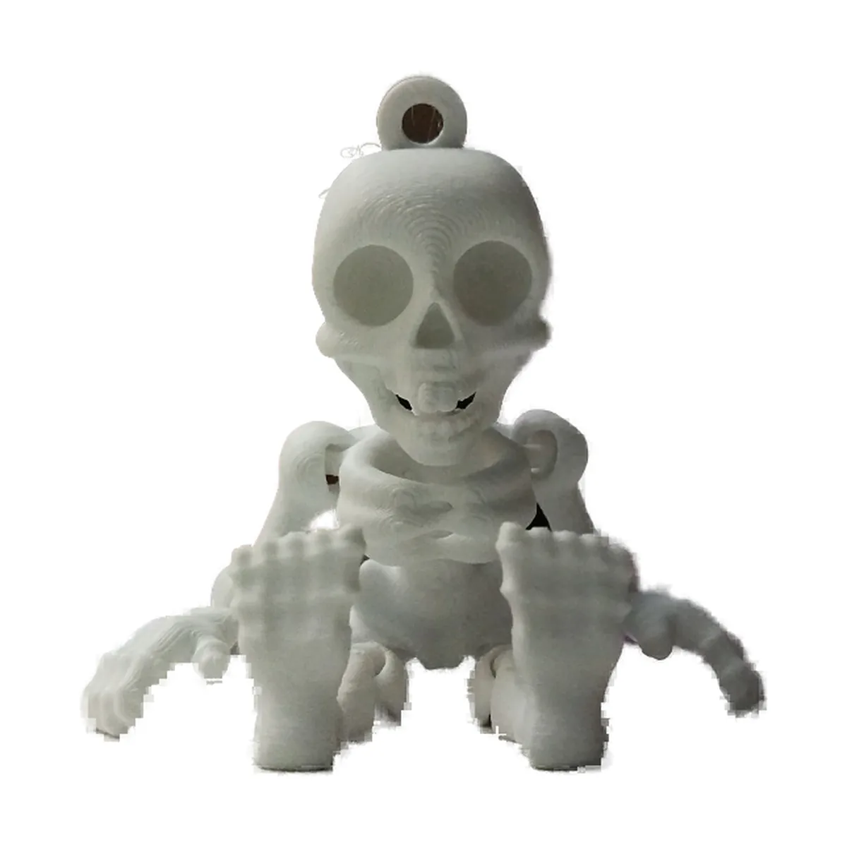 Flexi Skeleton — our photo of the real toy